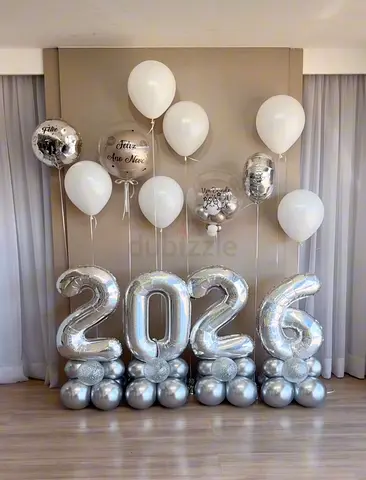 Balloons decorations services Available
