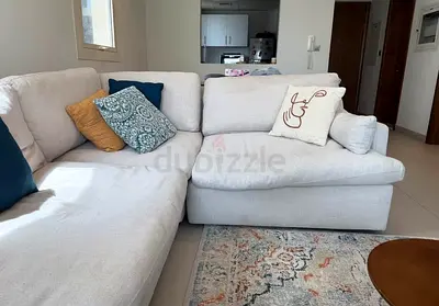 Home Center swin feather filled sofa