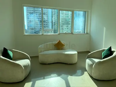 Contemporary Beige Lounge Chairs and Curved Sofa Set