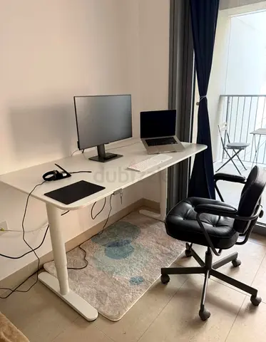 Modern Adjustable Standing Desk with Ergonomic Chair