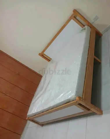 Brand new King size Solid wood Family bed with mattress Available