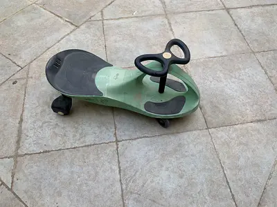 Outdoor toy Swing car ride on