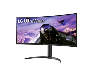 LG 34 Inch Monitor  | UltraWide Curved | QHD 1440P | HDR | 160Hz | FreeSync | Warranty