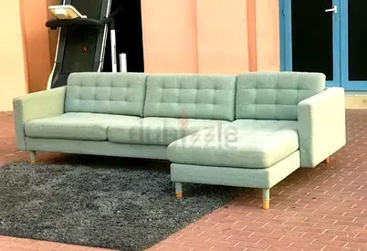 Ikea landskrona L shape sofa