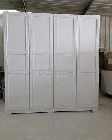 Spacious and Elegant White Wardrobe