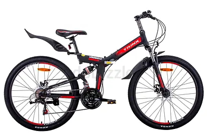 24 Folding Mountain Bicycle 21 Speed Shimano Foldable Bike Black Color