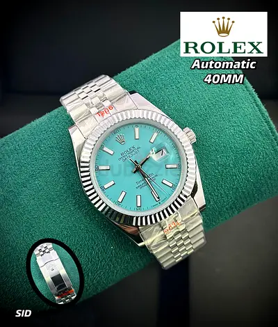 Rolex Oyster Perpetual Datejust Tiffany blue dial,available for sale.