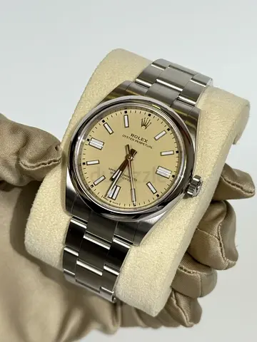 SC Rolex Oyster Perpetual New Biege 1-1