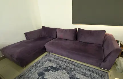 L-shaped sofa
