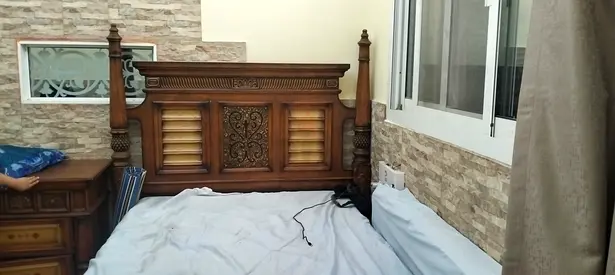 Antique Russian design Bed