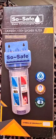 So-Safe Laundry/Dishwasher Water Filter for Clean Water