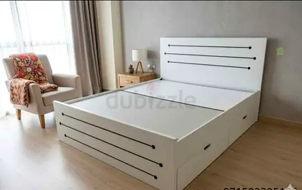 Brand new queen size bed with mattress available