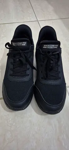 Skechers new black semi-shoes حذاء سكيتشرز شبه جديد أسود