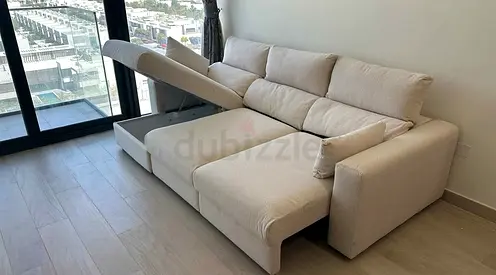 Ikea eskilstuna L shape sofa bed