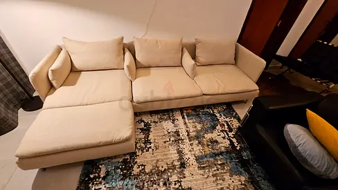 Ikea soderhim lshape sofa