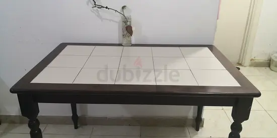 Excellent OFFER URGENT SALE DONT MISS THE OPPORTUNITY Dining Table with Tile top