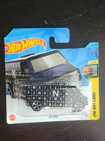 Hotwheels 70s van