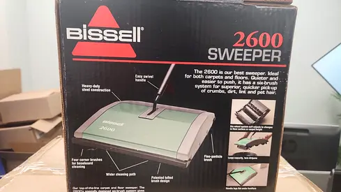 Bissell 2600 Sweeper - Perfect for Quick Cleanups