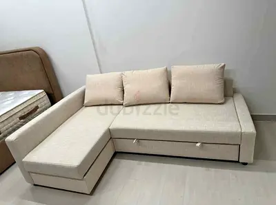 L shape sofa bed with storage