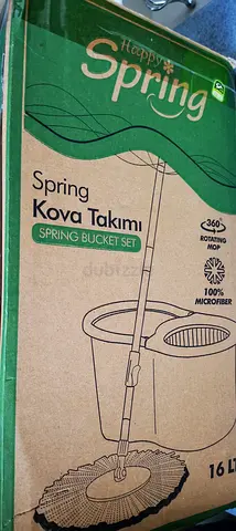 Spin bucket without mop