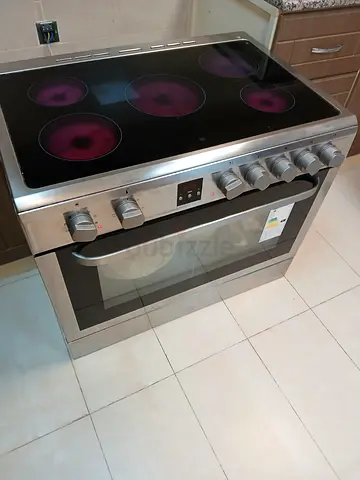 Hoover five burner cooker electric ceramic 90cm