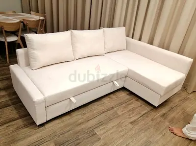 Cozy L-shaped Sofa with Storage