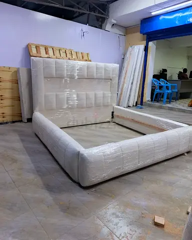 Modern Upholstered Bed Frame for Sale