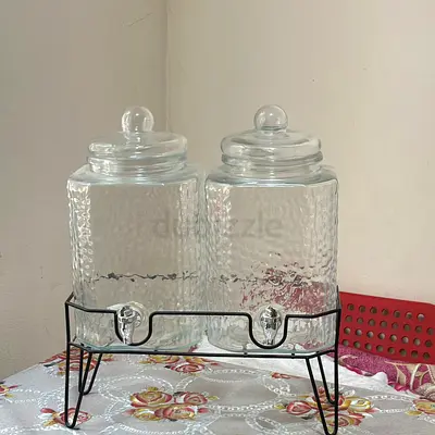 Dual Glass Beverage Dispenser
