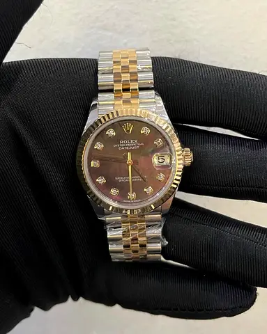 SC Rolex DateJust Dark Mother of Pearl 1-1