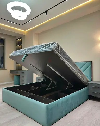Spacious Storage Bed with Modern Design