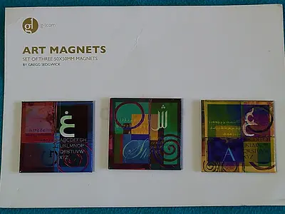 Art Magnets set of 3