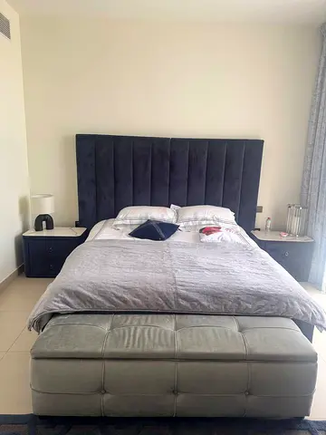 Bed set with metres and sides