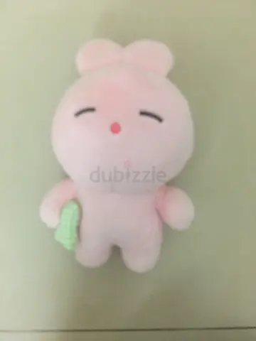 MUMUSO-Pink Stuffed Rabbit.