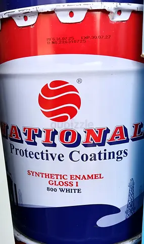 NATIONAL PAINT 800(WHITE) SYNETHIC ENAMEL (GLOSSY)