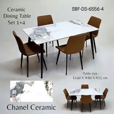 Brand new Dinning Table with 4 chairs available