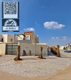For sale: Corner villa in Al Muwaihat 1, five bedrooms, living room, maid's room with external m