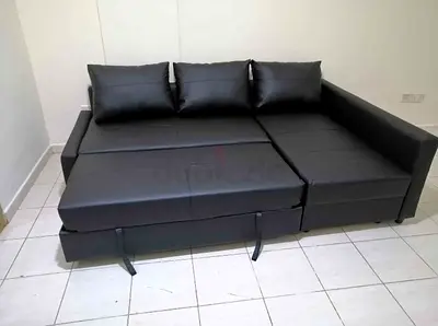 Comfortable Black Modular Sofa for Sale