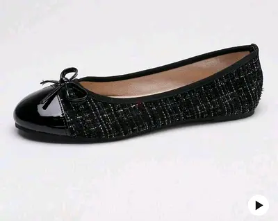 Elegant Black Flats for Sale Brand new