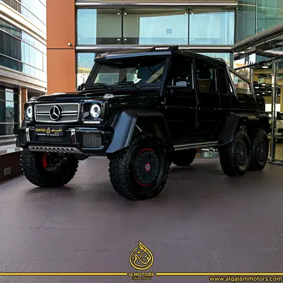 2014  MERCEDES BENZ G63  6X6   GCC DONE ONLY 1000KM