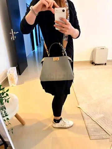 Fendi Original Brand New - Limited Edition Small Peekaboo in Sage Color