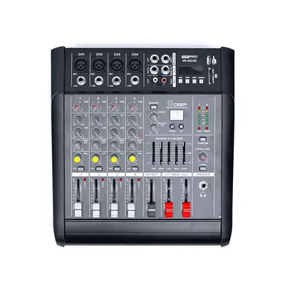 TOP PRO MS-402USB DJ POWER MIXER 4 CHANNEL