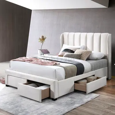 Premium high Quality 160*200 Queen bed with drawers