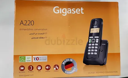 Gigaset A220 Cordless Phone with Handsfree Feature