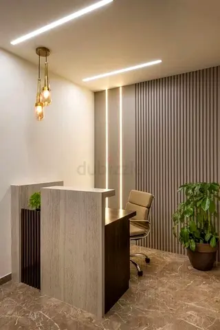 Office Front Desk Customized