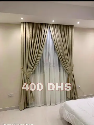 Elegant Curtains for Your Home - 400 DHS