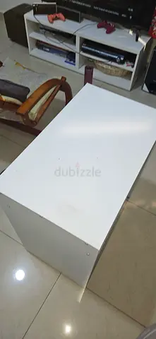 Sturdy White Coffee Table for Sale (2 available)