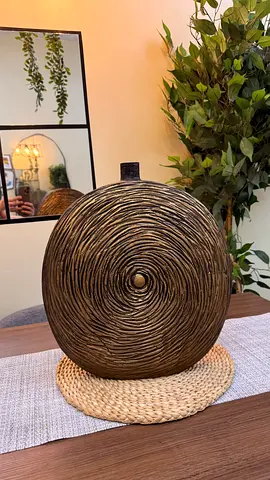 Unique Decorative Centerpiece with Textured Design