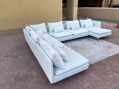 IKEA Soderhamn u shape sofa Beige