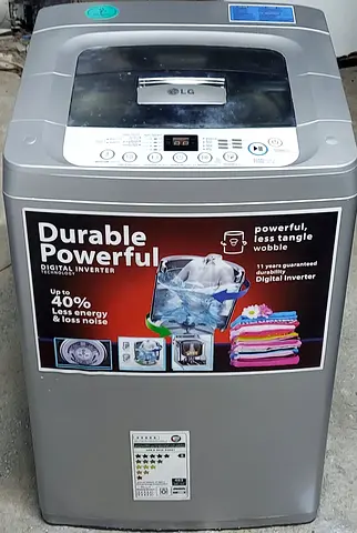 Lg 7 kgs top load washing machine singapore import excellent condition good price with warranty