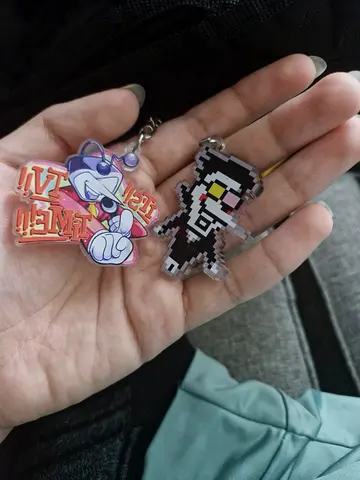Deltarune keychains